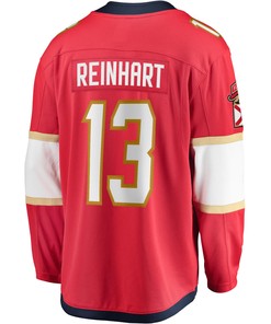 Sam Reinhart Florida Panthers Breakaway Player Jersey - Red Jersey - Robokeg