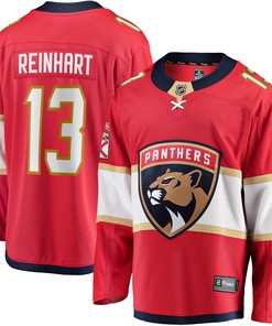 Sam Reinhart Florida Panthers Fanatics Branded Breakaway Player Jersey - Red Nhl - Robokeg