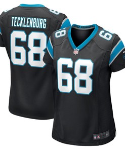 Sam Tecklenburg Carolina Panthers Womens Player Game Jersey - Black Nfl - Robokeg