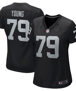 Sam Young Las Vegas Raiders Womens Game Player Jersey - Black Nfl - Robokeg