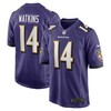 Sammy Watkins Baltimore Ravens Game Jersey - Purple Nfl - Robokeg