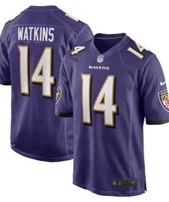 Sammy Watkins Baltimore Ravens Game Jersey - Purple Nfl - Robokeg