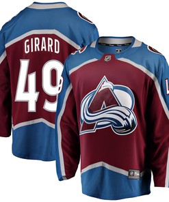 Samuel Girard Colorado Avalanche Fanatics Branded Breakaway Player Jersey - Burgundy Nhl - Robokeg