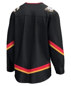Samuel Honzek #29 Calgary Flames 2023 NHL Draft Alternate Men Jersey - Black - Robokeg