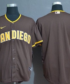 San Diego Padres 2020 Mlb Dark Brown Jersey - Robokeg