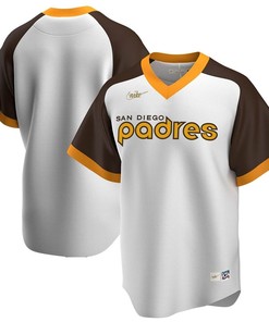 San Diego Padres 2020 Mlb White And Brown Jersey - Robokeg
