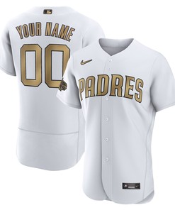 San Diego Padres 2022 Mlb All-star Game Authentic Custom Jersey - White Custom Jerseys Mlb - Robokeg
