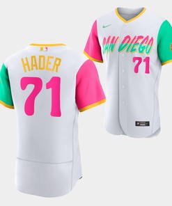 San Diego Padres 2022-23 City Connect Josh Hader 71 White Jersey - Robokeg