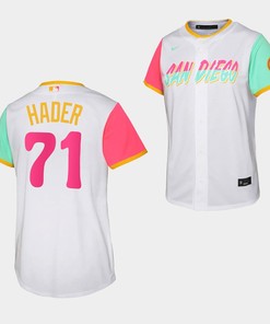 San Diego Padres 2022-23 City Connect Josh Hader White Jersey - Robokeg