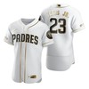 San Diego Padres #23 Fernando Tatis Jr. Mlb Golden Brandedition White Jersey Gift For Padres Fans - Robokeg