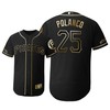 San Diego Padres #25 Gregory Polanco Mlb 2019 Golden Brandedition Black Jersey Gift For Padres Fans - Robokeg