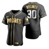 San Diego Padres #30 Eric Hosmer Mlb Golden Brandedition Black Jersey Gift For Padres Fans - Robokeg