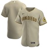 San Diego Padres Alternate Authentic Team Jersey - Tan/brown Mlb - Robokeg