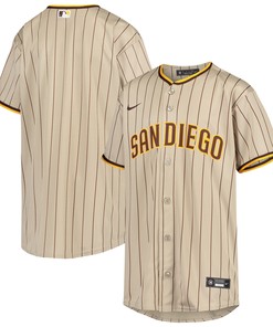 San Diego Padres Alternate Replica Team Jersey - Sand/brown Mlb - Robokeg