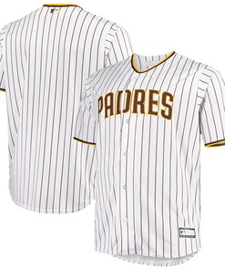 San Diego Padres Big And Tall Home Replica Team Jersey White Mlb - Robokeg