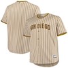 San Diego Padres Big & Tall Road Replica Team Jersey - Brown Mlb - Robokeg