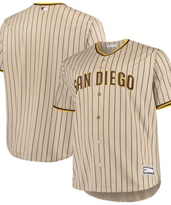 San Diego Padres Big & Tall Road Replica Team Jersey - Brown Mlb - Robokeg