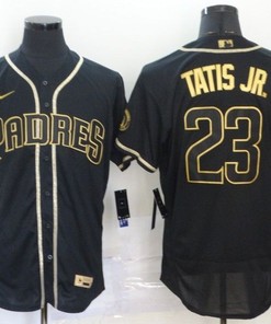 San Diego Padres Fernando Tatis Jr #23 2020 Mlb Black Jersey - Robokeg
