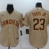San Diego Padres Fernando Tatis Jr #23 2020 Mlb Light Brown Jersey - Robokeg