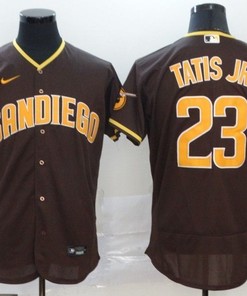 San Diego Padres Fernando Tatis Jr. #23 Mlb 2020 Brown Jersey - Robokeg