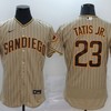 San Diego Padres Fernando Tatis Jr. #23 Mlb 2020 Light Brown Jersey - Robokeg