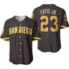 San Diego Padres Fernando Tatis Jr 23 Mlb Brown Jersey Inspired Style Baseball Jersey - Robokeg