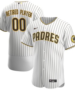 San Diego Padres Home Pick-a-player Retired Roster Authentic Jersey - White Custom Jerseys Mlb - Robokeg