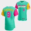 San Diego Padres Jake Cronenworth 9 2022-23 City Connect Mint Reverse Jersey Men - Robokeg