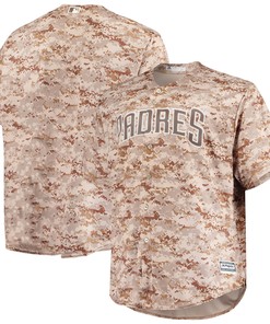 San Diego Padres Majestic Alternate Official Team Jersey - Camo Mlb - Robokeg