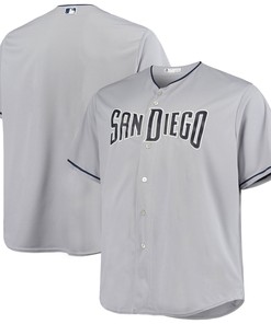San Diego Padres Majestic Road Official Cool Base Jersey Gray Mlb - Robokeg