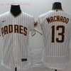 San Diego Padres Manny Machado #13 2020 Mlb White Jersey - Robokeg