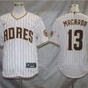 San Diego Padres Manny Machado #13 Mlb 2020 White Jersey - Robokeg