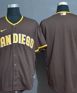 San Diego Padres Mlb 2020 Brown Jersey - Robokeg
