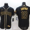 San Diego Padres Tonny Gwynn #19 Mlb 2020 Black Jersey - Robokeg