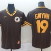 San Diego Padres Tonny Gwynn #19 Mlb 2020 Brown Jersey - Robokeg