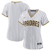 San Diego Padres Womens Home Replica Team Jersey White Mlb Ver 1 - Robokeg