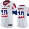 San Francisco 49ers 10 White Throwback Flag Jersey - Robokeg