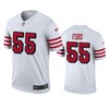 San Francisco 49ers #55 Dee Ford White Color Rush Legend Jersey - Mens - Robokeg