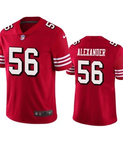 San Francisco 49ers #56 Kwon Alexander Scarlet Vapor Untouchable Limited Jersey - Mens - Robokeg