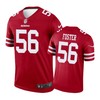 San Francisco 49ers #56 Reuben Foster Nike Color Rush Scarlet Jersey - Robokeg
