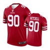 San Francisco 49ers #90 Earl Mitchell Nike Color Rush Scarlet Jersey - Robokeg
