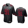 San Francisco 49ers Arik Armstead Black Super Bowl Liv Game Jersey - Robokeg