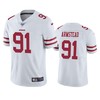 San Francisco 49ers Arik Armstead White 100th Season Vapor Limited Jersey - Robokeg