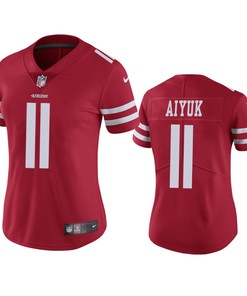 San Francisco 49ers Brandon Aiyuk Scarlet 2020 Nfl Draft Vapor Limited Jersey - Robokeg