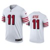 San Francisco 49ers Brandon Aiyuk White Color Rush Legend Jersey - Mens - Robokeg