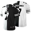 San Francisco 49ers Colin Kaepernick #7 Nfl 2020 Black And White Jersey - Robokeg