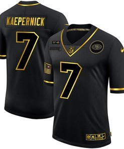 San Francisco 49ers Colin Kaepernick #7 Nfl 2020 Black Jersey - Robokeg