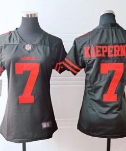 San Francisco 49ers Colin Kaepernick #7 Nfl 2020 Dark Brown Womens Jersey - Robokeg