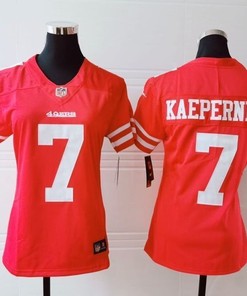 San Francisco 49ers Colin Kaepernick #7 Nfl 2020 Red Womens Jersey - Robokeg