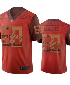 San Francisco 49ers Colton Mckivitz Orange City Edition Vapor Limited Jersey - Robokeg